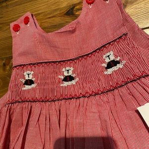 georgia bulldogs smock dress